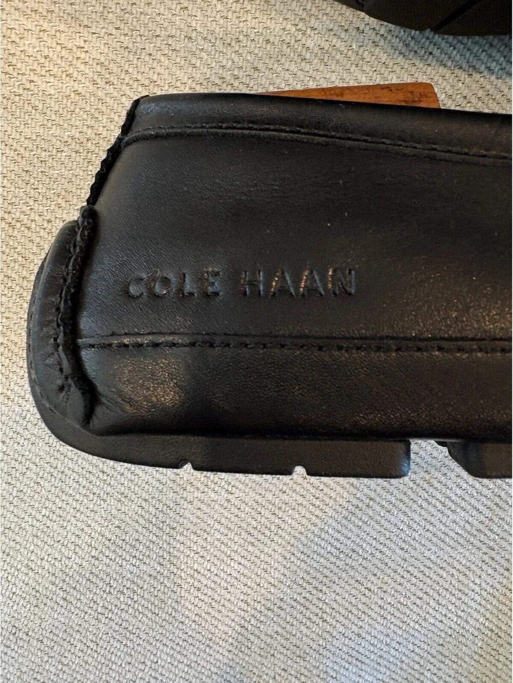 Cole Haan Grand OS Black Leather Bit Loafers Driver Shoes Men's 8.5 M C35783